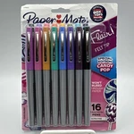 Paper Mate Flair Felt Tip Pens Ultra Fine Point Special Edition Candy Pop 16. Fixed Price $17.95.