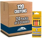 Trail Maker Wholesale Bright Wax Coloring Crayons Bulk 24 Pack, 5 Per Box .... Fixed Price $16.58.