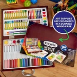 Crayola Wooden Set, 80+ Pcs, And Crafts For Kids 8+, Artists Gifts. Fixed Price $38.99.