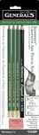 Generals Mini Drawing Kit - Set Of 5 Includes 3 Pencils, Layout Penci.... Fixed Price $14.98.