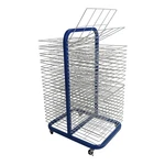 Pearington Art Drying Rack, 50 Removable Wire Shelves, Mobile Steel Storage R.... Fixed Price $231.67.