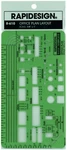 Rapidesign Office Plan Layout Drawing Stencil Template R-610. Fixed Price $9.99.
