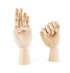 2 Pack 10 Inches Art Mannequin Left Right Wooden Manikin Hand,.... Fixed Price $20.41.
