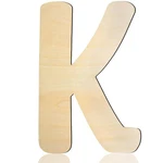 Wooden Letters 8 Inch 1/5 Thick Cutouts Unfinished .... Fixed Price $13.11.