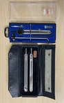 Vintage Charvos Dividers & New Alvin 505V Basic-bow Compass Beam Bar Scribe. Fixed Price $26.00.