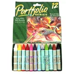 Crayola Portfolio Series Water Soluble Oil 12 Pastels Wet Dry Work New. Fixed Price $14.98.
