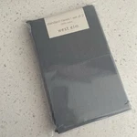West Elm Cotton Standard Size Pillow Cases Set Of 2 Blue New. Fixed Price $20.00.
