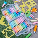 Play Day Ultimate Sidewalk Chalk Set 80 Pieces W/ Tools And Stencils, Case. Fixed Price $19.98.