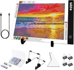 Mlife Diamond Art Painting A4 Led Light Pad - Dimmable Board Kit. Fixed Price $22.99.