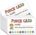 100PCS Reward Punch Cards Kids Behavior Incentive Chart Classroom Homeschool. Fixed Price $11.90.
