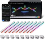 Vkteklab Led Smart Wall Lights, 9 Lines, 16M+ Colors, Sync To Music. Fixed Price $119.90.