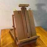 Mabef Sketch And Paint Box Table Easel Oiled Beechwood. Fixed Price $99.00.