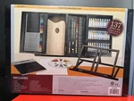 Battat Art Studio 2-LEVEL Wooden Case 137 Piece Set, Includes 36 Tubes Of Paint. Fixed Price $89.99.