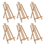 U.s. Supply 14" Medium Tabletop Display Easel Beechwood Artist A-frame. Fixed Price $83.89.