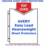 Avery Easy Load Heavyweight Top Clear Sheet Protector (76006) Pick Your Qty. Fixed Price $12.79.