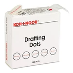 Srafting Dots Koh-i-noor 25900J01 7/8 Inch Diameter, White, 500 Per Box. Fixed Price $15.00.