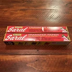 2 Saral Wax-free Yellow Transfer Paper Rolls. Fixed Price $23.75.