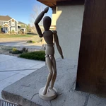 Ikea Gestalta Artist Posable Jointed Figure Sketch Model Natural Wood 13 Euc. Fixed Price $11.75.