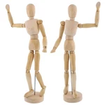 Us Art Supply 12" Male Manikin Set Of Wooden Mannequin Figure. Fixed Price $19.99.