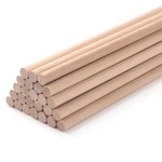 Dowels Rods For Crafts, 25PCS 3/8 X 18 Round Macrame Wooden.... Fixed Price $42.81.