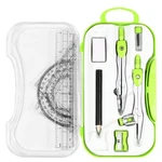 Vobou 10 Pieces Math Geometry Kit Set Student Supplies With Shatterproof Stor.... Fixed Price $16.01.
