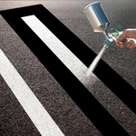 4 X 92 Inch Parking Lot Line Stencil, Foldable Pavement Straight. Fixed Price $19.99.