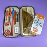 Geometry Set For Students Math Protractor Compass With Rulers Box Of Protacto.... Fixed Price $24.00.