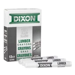 464-52300 Industrial Lumber Marking Crayons, 4.5" 1/2" Hex, White, 12 Cou.... Fixed Price $15.13.