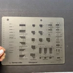 Vintage Herman Miller Ethospace Office Desk Template Tool 0.E6902. Fixed Price $19.99.