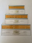Vintage Koh-i-noor Rapidometric No. 3030A, 3031, 3032A Rapido-guide Stencil. Fixed Price $22.06.