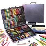 Kinspory 150PC Art Set With Sketch Book, Coloring Kit Drawing Supplie.... Fixed Price $44.02.