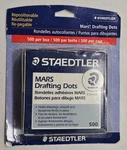 Staedtler Mars Drafting Dots 500 Count Holds Drawings, Artwork Place New. Fixed Price $14.99.