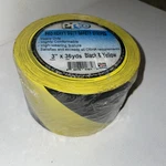 Pro Tapes & Sp Made In Usa Heavy Duty Safety Stripes Black/yellow, X 36. Fixed Price $34.90.