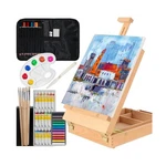 Kuyal Art Kit, 45 Piece Wooden Set Crafts Drawing Painting Ki... Fast Ship. Fixed Price $59.77.