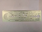 Rapidesign No. 128 Electro Symbols Template Stencil (used). Fixed Price $13.75.