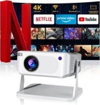 Phigeek Mini Projector With Wifi 6 And Bluetooth 5.2, Portable. Fixed Price $119.99.