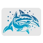 Fingerinspire Dolphin 11.7X8.3INCH Sea Ocean Creatures Stencils Reusa.... Fixed Price $11.55.