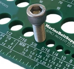 Marine Bolt Supply Nut, & Screw Gauge (standard 1/2-13 Unc, Green. Fixed Price $20.99.