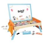 Bluey Art Creation Kids Station 100 Magnets Whiteboard Lid Foldable Legs. Fixed Price $68.29.