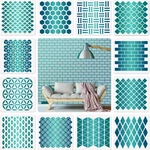 12 Sets Geometric Honeycomb Stencils Painting Art Templates For. Fixed Price $14.05.