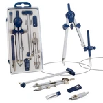 Ciouyaos 7-PIECE Geometry Set Metal Compass With Wheel And Lock -.... Fixed Price $13.91.