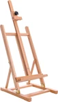 Medium Tabletop Wooden H-frame Studio Easel Artists Adjustable Beechwood Paint. Fixed Price $83.78.