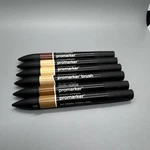 Winsor & Newton Promarker Brush Set Solid Finish Brown Beige Multicolor. Fixed Price $30.00.