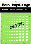 Berol Rapidesign Template: R-2073 Metric Small Ellipses Asin B00JAN2QPA. Fixed Price $29.95.