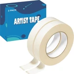 Allfun 2 Pack White Artist Tape, Masking For Watercolor Paint.... Fixed Price $15.12.