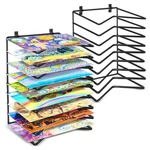 Vowcarol 2 Pack Art Drying For Classroom, 9 Shelves Paint Racks W.... Fixed Price $31.38.