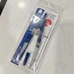 Staedtler 2-PIECE Advanced Student Geometrical Compass Blue Silver 13.8. Fixed Price $12.68.