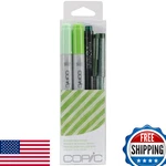 Copic Marker Dpgrn Doodle Pack, Green - Dual Tip, Alcohol Ink Set. Fixed Price $48.56.