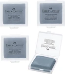 Faber-castell Drawing Art Kneaded Erasers, Large Size Grey 4 Pack. Fixed Price $13.95.