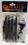 General's Compressed Charcoal Sticks 4/PKG-BLACK 957 A-bp. Fixed Price $10.99.